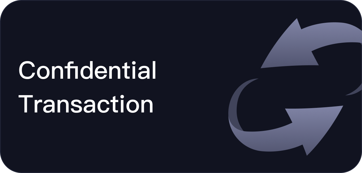 Confidential transactions visual for Fhera.